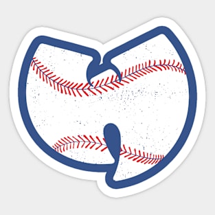 Wutang Baseball  Vintage Sticker